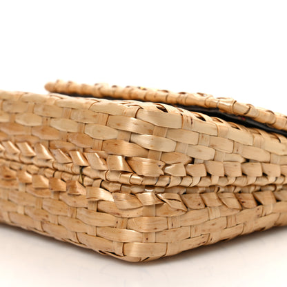 Gucci Glazed Wicker Mini Cestino Shoulder Bag Natural 19 of 20