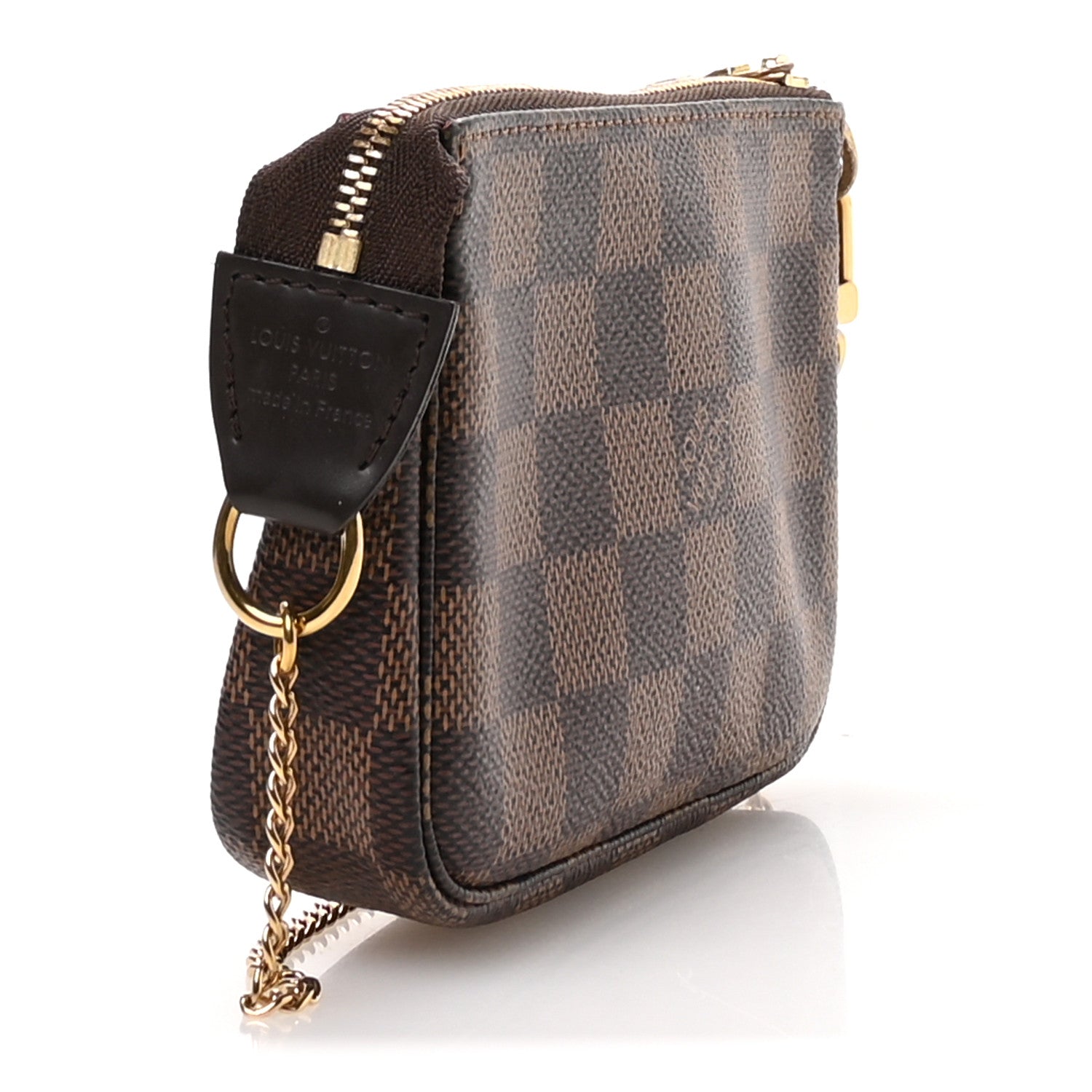 Louis Vuitton Damier Ebene Mini Pochette Accessories 3 of 10