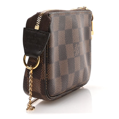 Louis Vuitton Damier Ebene Mini Pochette Accessories 3 of 10