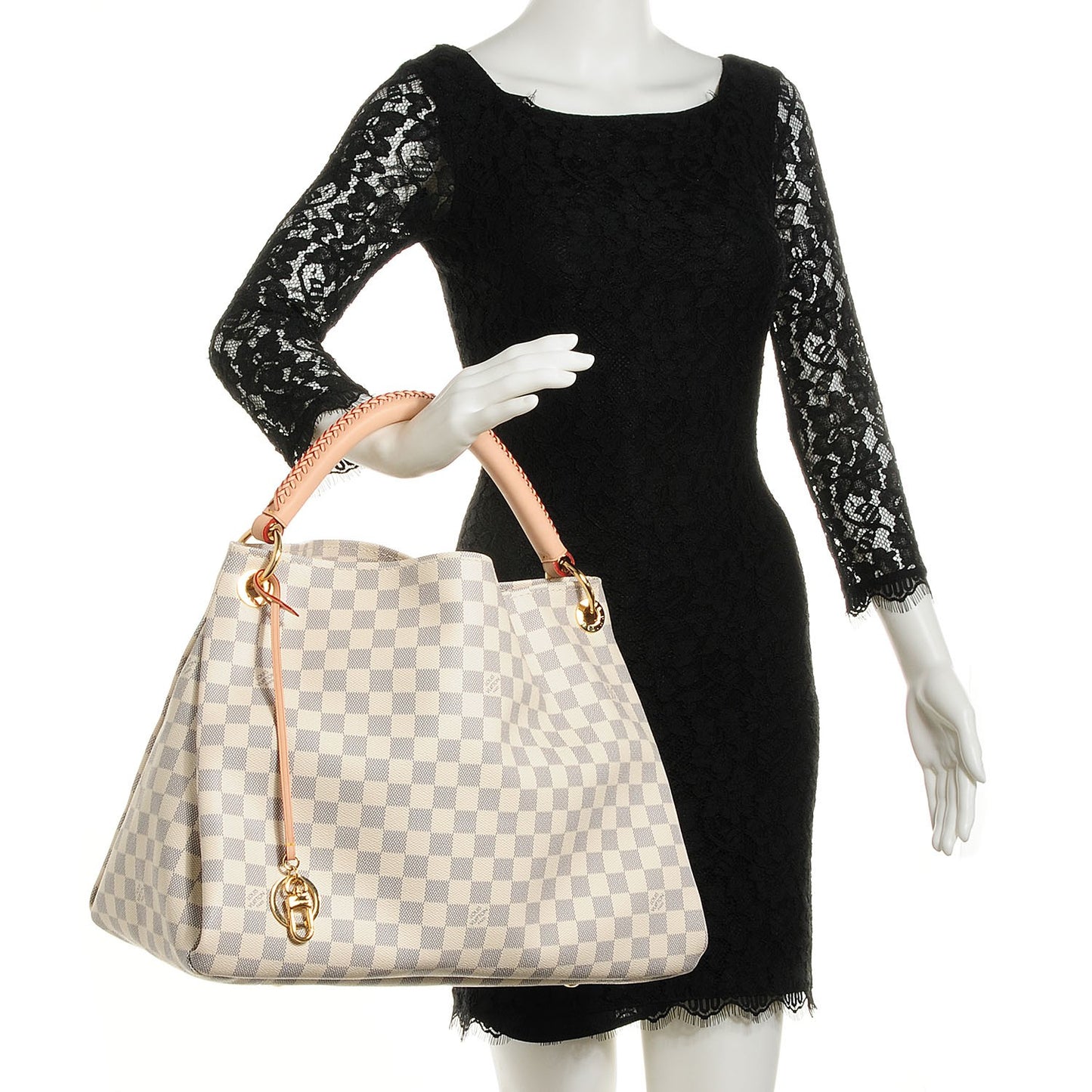 Damier Azur Artsy MM