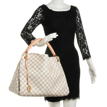 Louis Vuitton Damier Azur Artsy MM 2 of 7