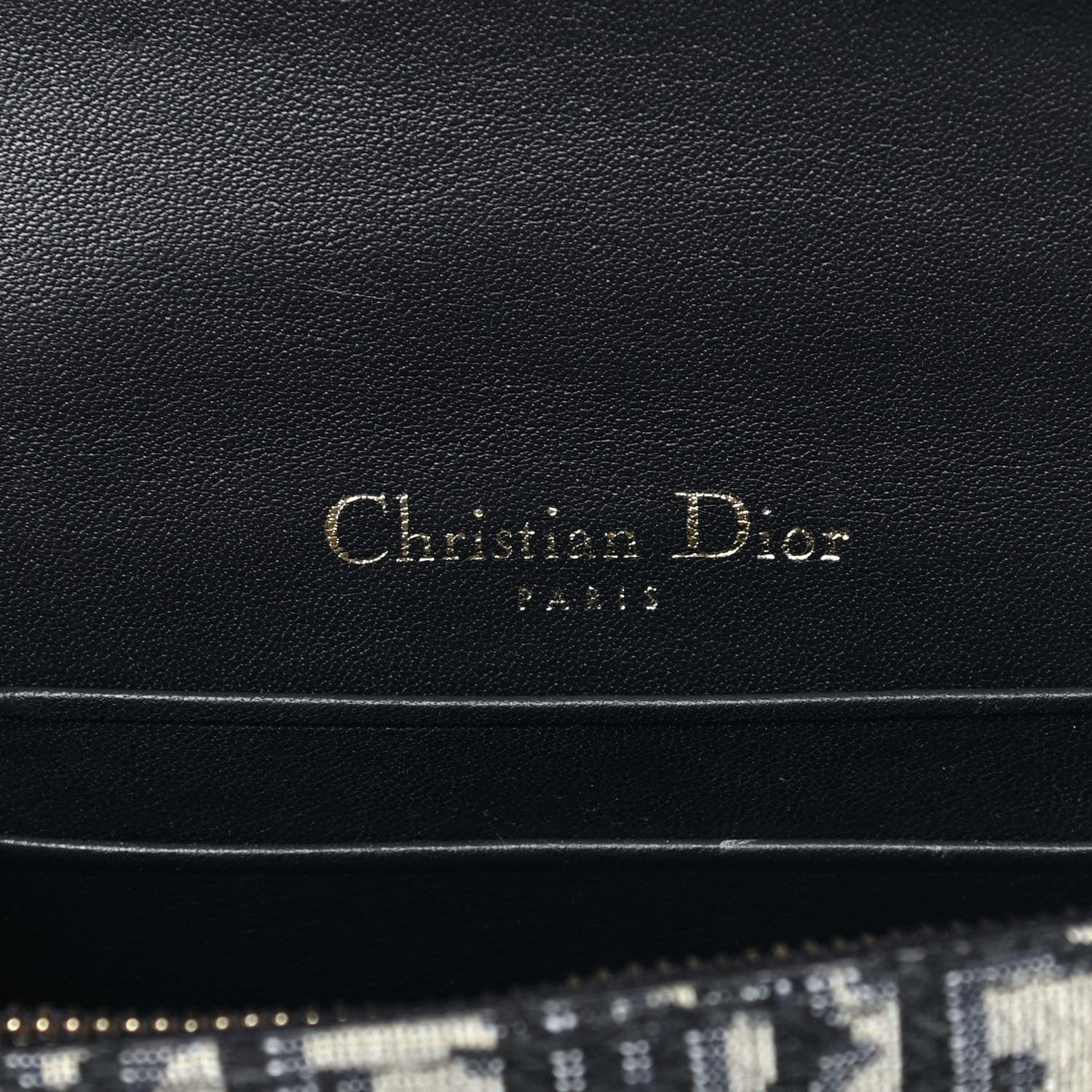 Christian Dior Oblique Saddle Belt Bag Blue 8 of 12