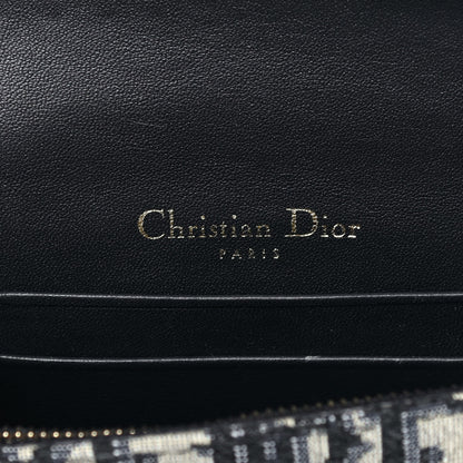 Christian Dior Oblique Saddle Belt Bag Blue 8 of 12