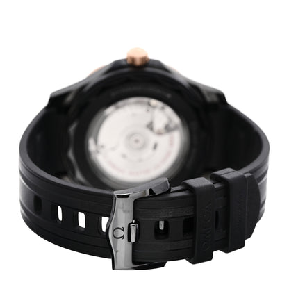 Omega Ceramic 18K Sedna Gold Rubber 43.5mm Seamaster Diver 300M Co-Axial Master Automatic Watch Black 210.62.44.20.01.001 4 of 5