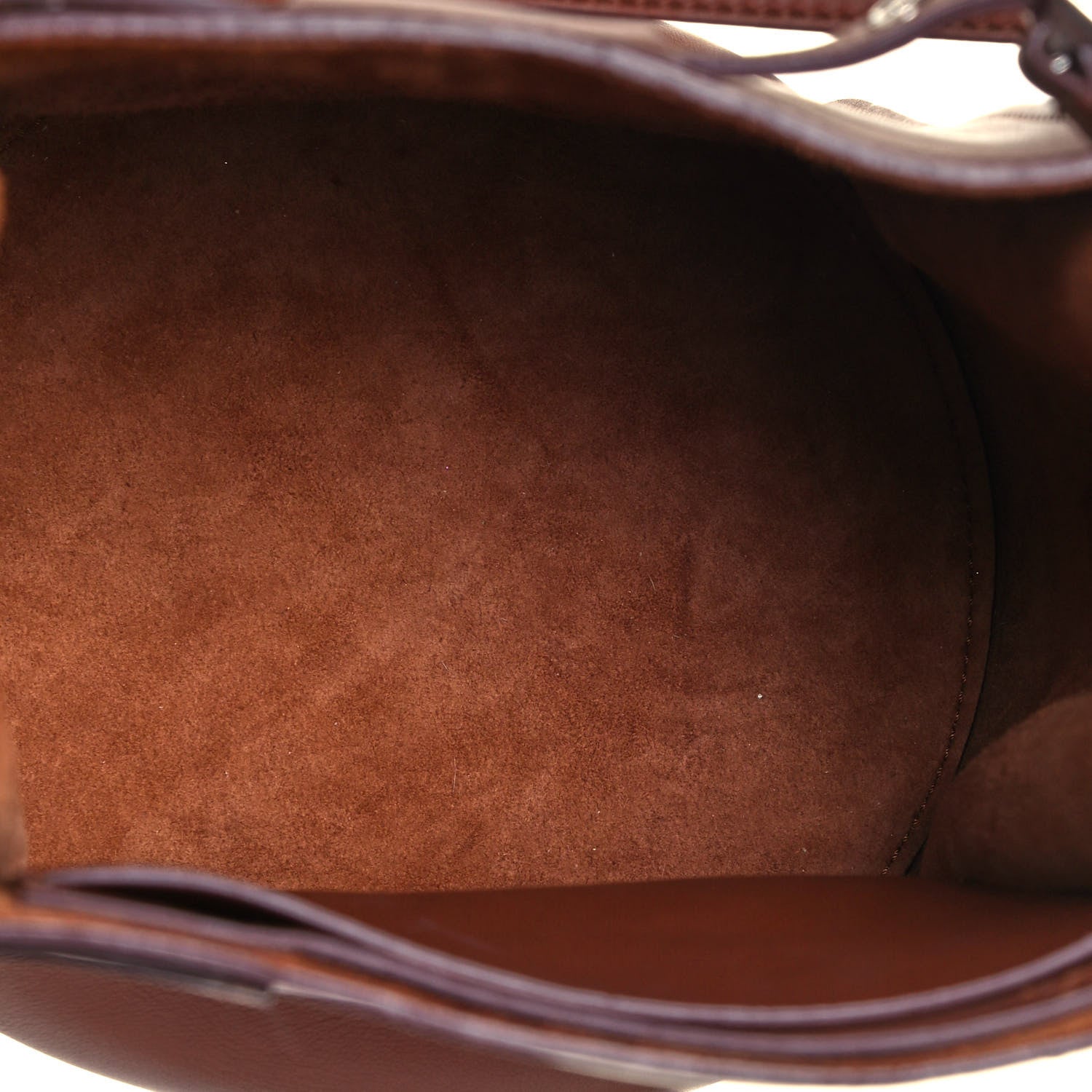 Celine Smooth Calfskin Long Strap Big Bucket Bag Tan 7 of 9