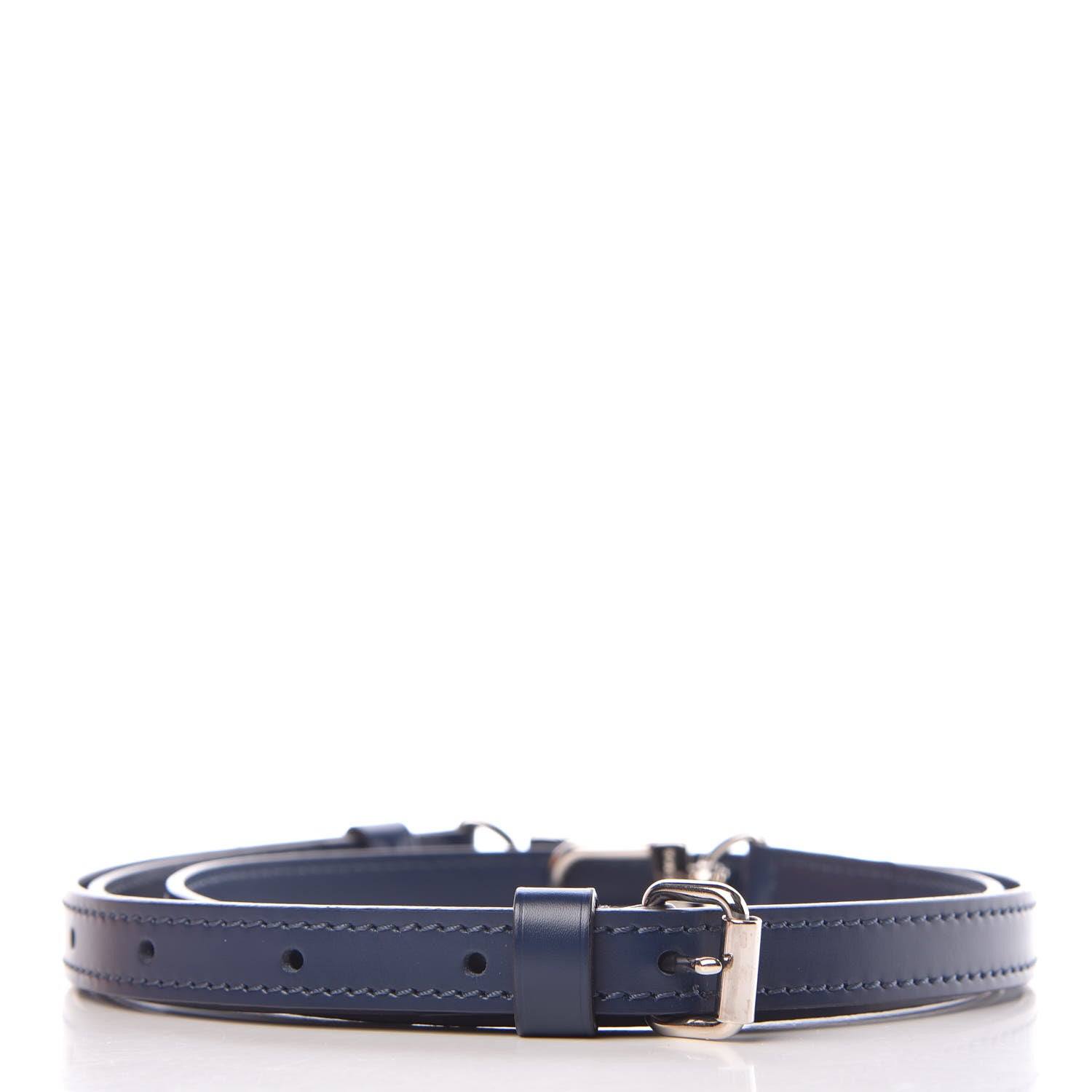 Louis Vuitton Calfskin 16mm Adjustable Shoulder Strap Indigo 2 of 4