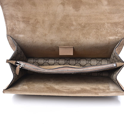 Gucci GG Supreme Monogram Small Dionysus Shoulder Bag Taupe 5 of 12