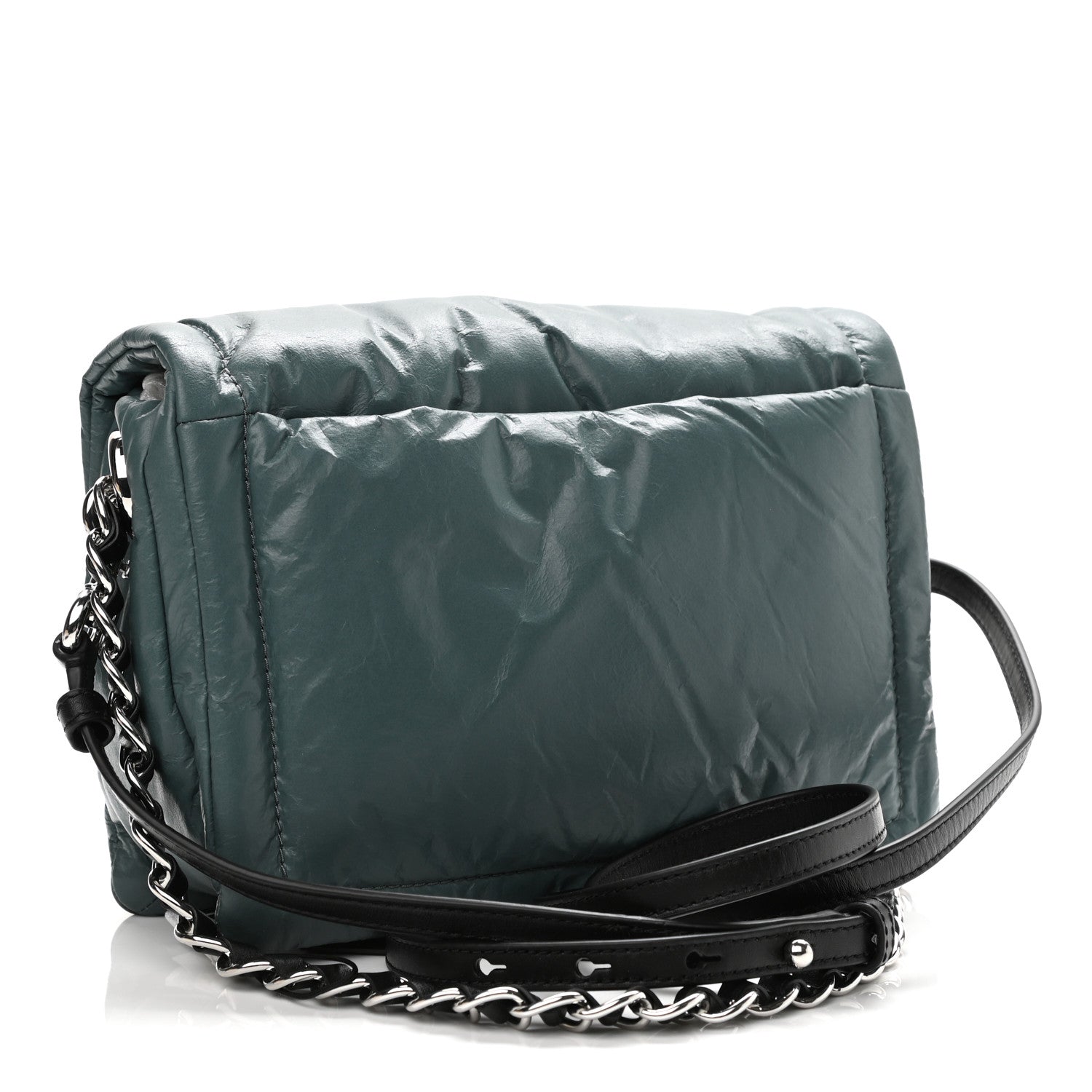 Marc Jacobs Lambskin The Mini Pillow Bag Armory Blue 3 of 10