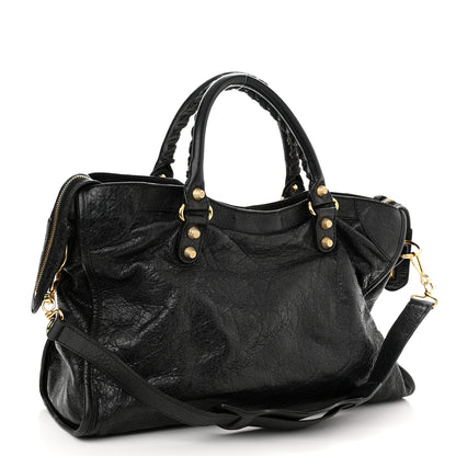 Balenciaga Agneau Giant 12 Gold Hardware City Black 3 of 10