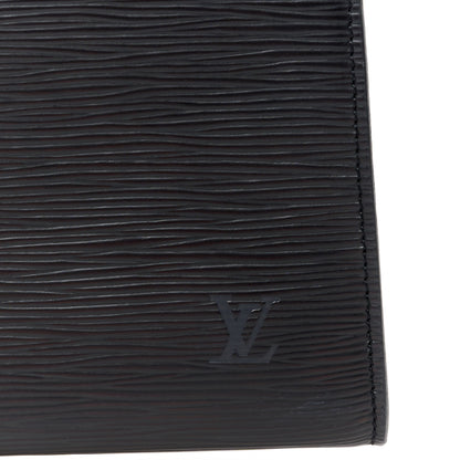 Louis Vuitton Epi Pochette Accessories 24 Black 8 of 12