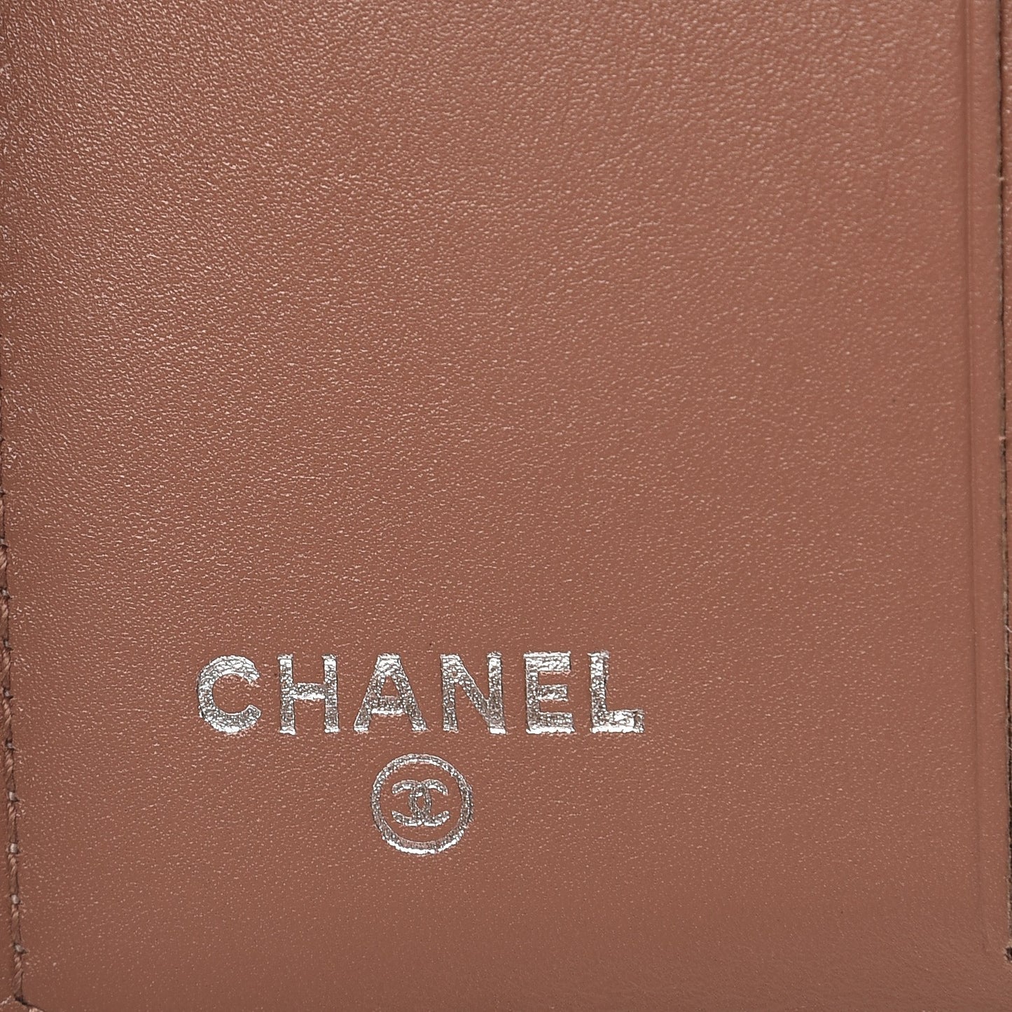 Metallic Glazed Calfskin Compact Boy Wallet Pink