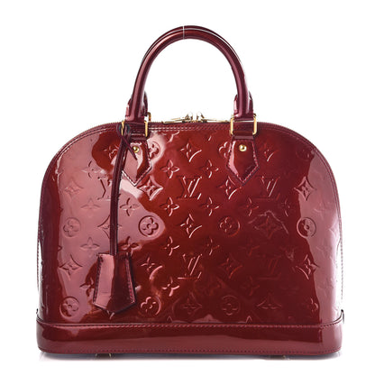 Louis Vuitton Vernis Alma PM Griotte 1 of 8