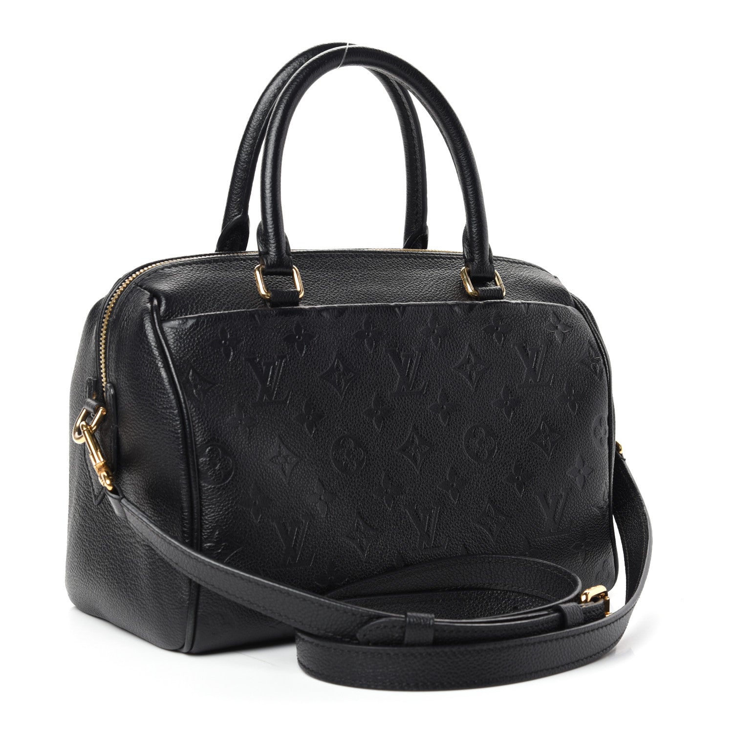 Louis Vuitton Empreinte Speedy Bandouliere 25 NM Black 3 of 12
