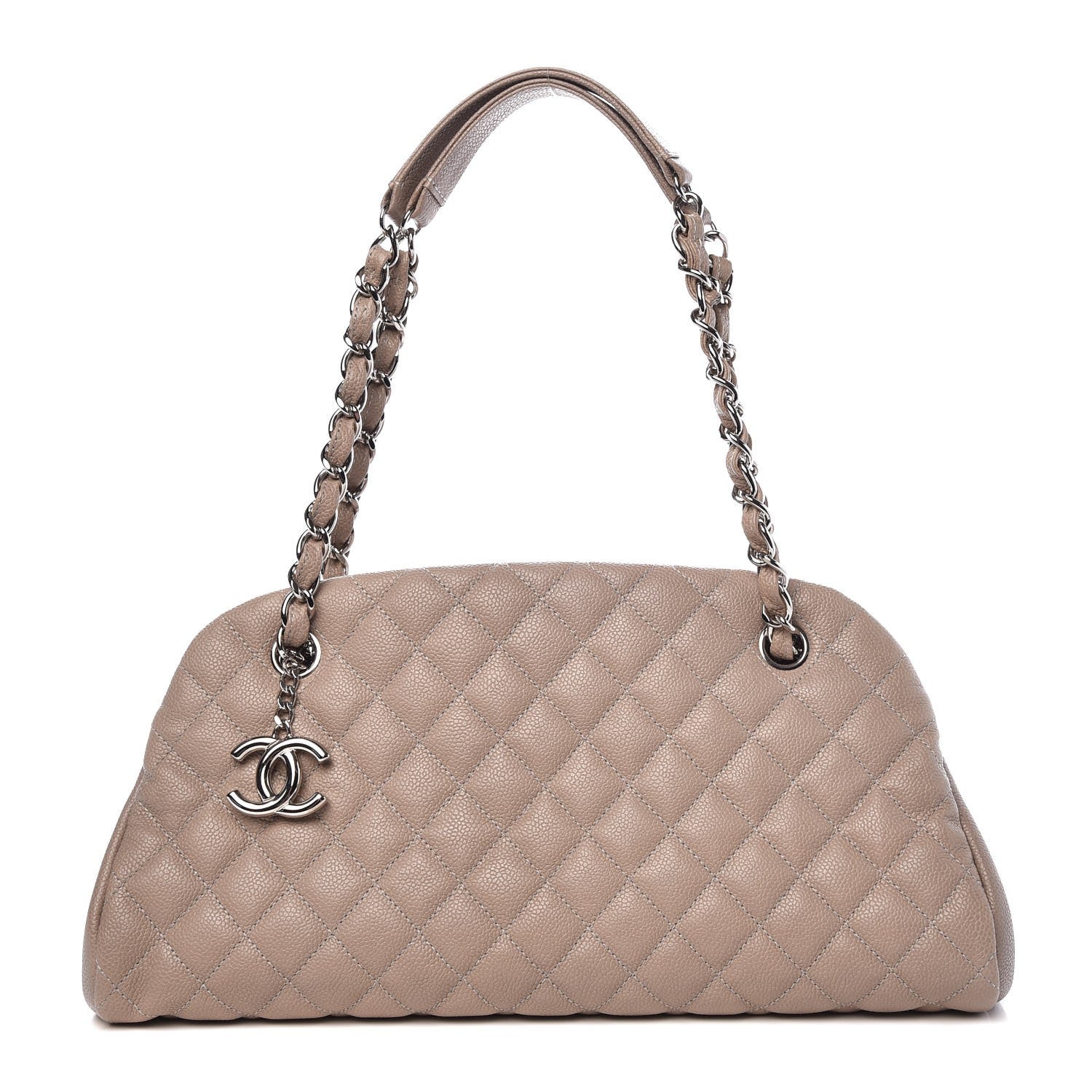 Chanel Caviar Medium Just Mademoiselle Grey 1 of 8