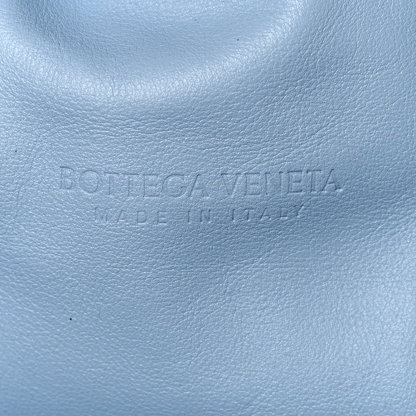 Smooth Butter Calf The Pouch Oversized Clutch Ice