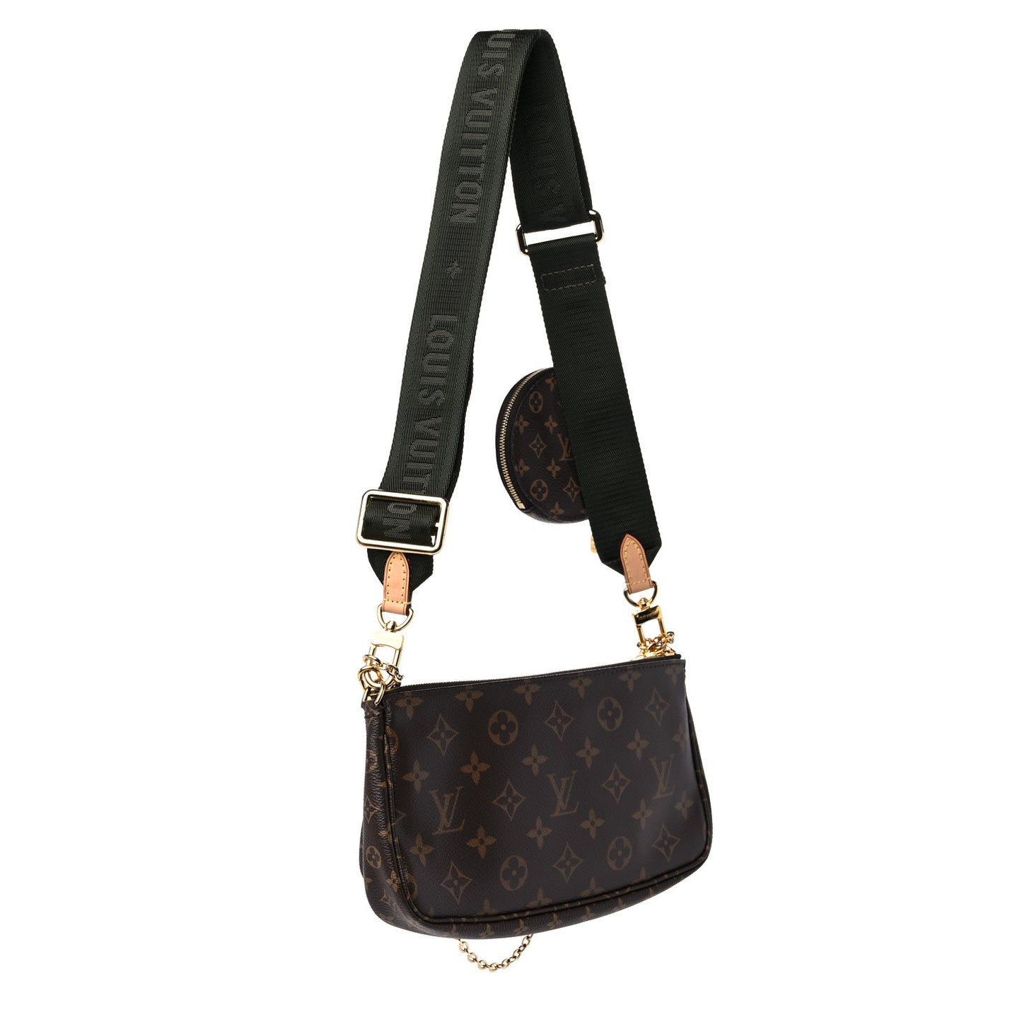 Monogram Multi Pochette Accessories Kaki