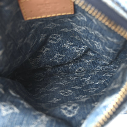 Louis Vuitton Denim Fairfax Pochette Blue 5 of 10