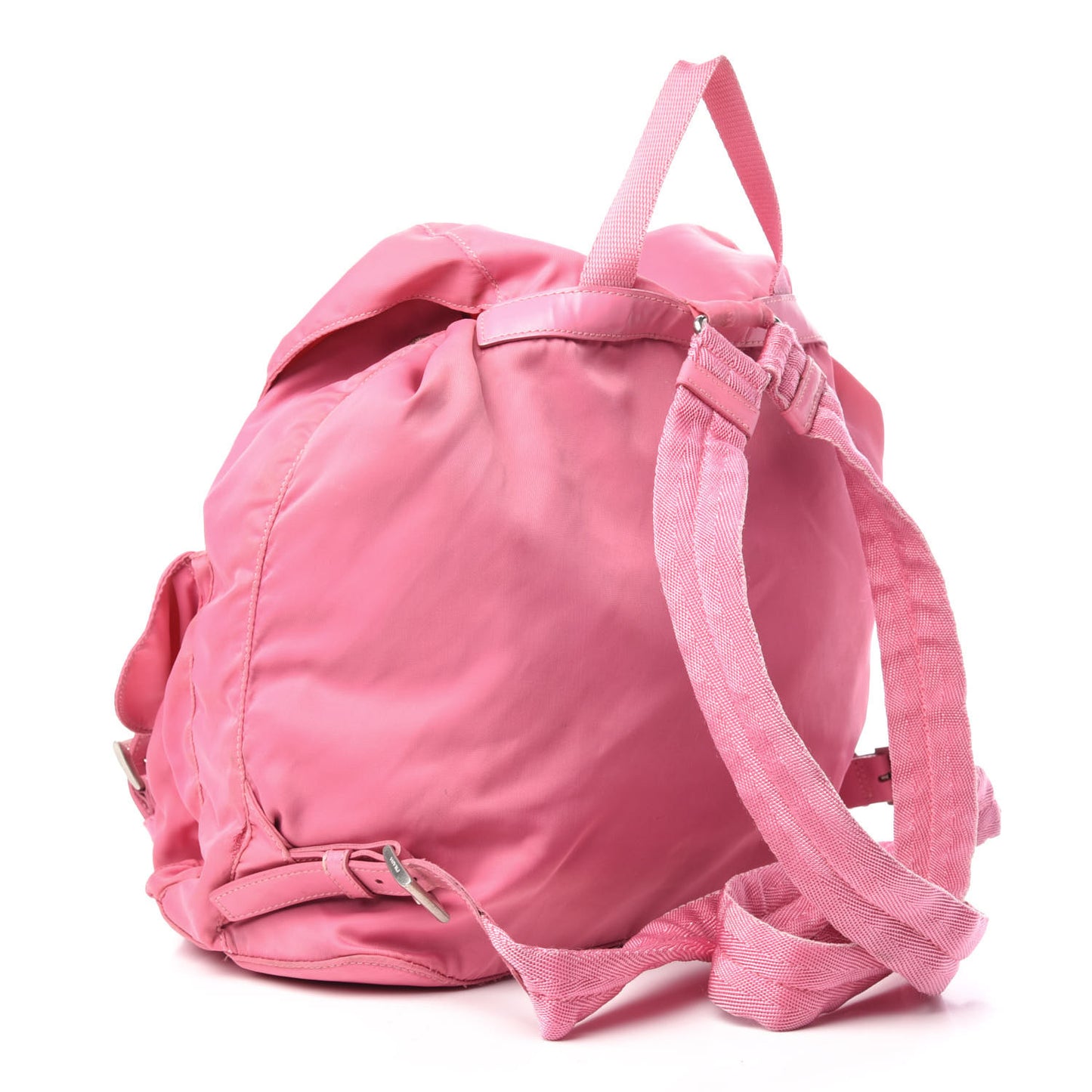 Nylon Vela Medium Backpack Begonia