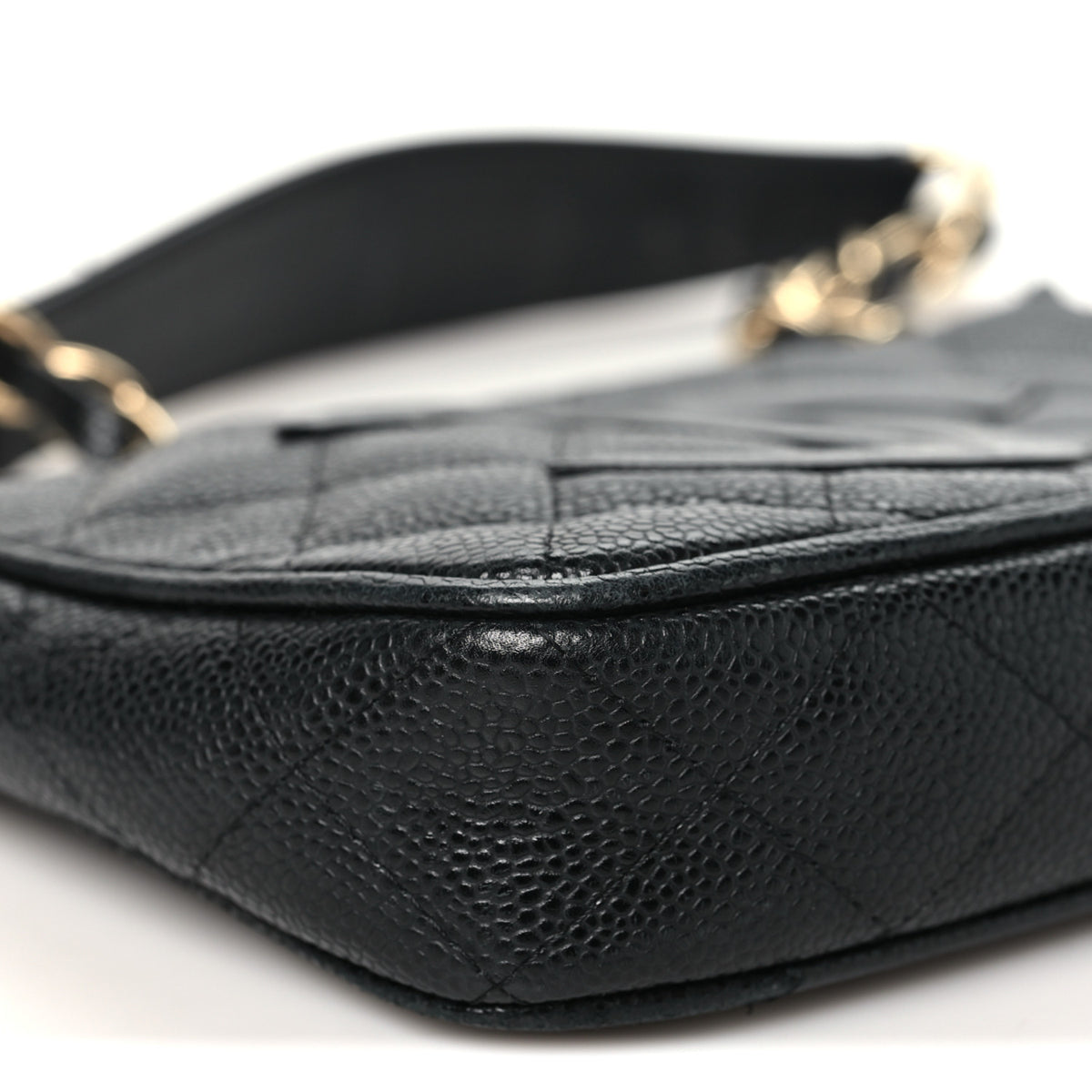 Chanel Caviar Quilted Timeless CC Shoulder Bag Black 9 of 13