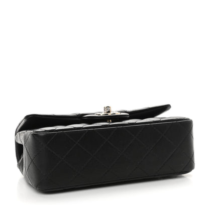 Chanel Lambskin Quilted Mini Rectangular Flap Black 4 of 12