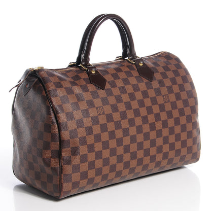 Louis Vuitton Damier Ebene Speedy 35 4 of 7