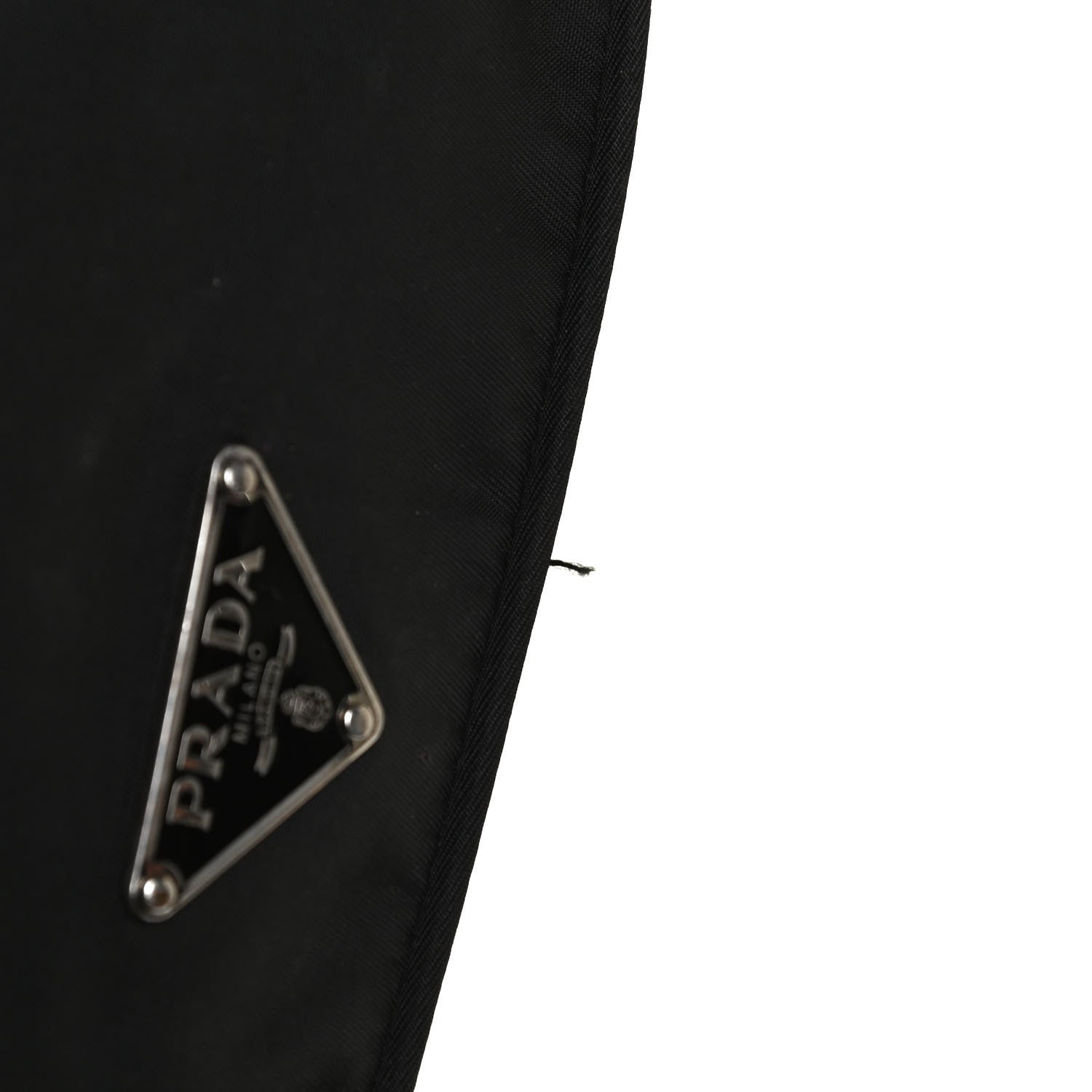 Prada Tessuto Nylon Vitello Hobo Black 14 of 15