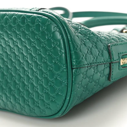 Gucci Soft Microguccissima Mini Dome Bag Emerald 10 of 10