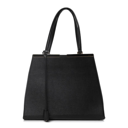 Fendi Vitello Elite Large 3Jours Tote Black 1 of 19