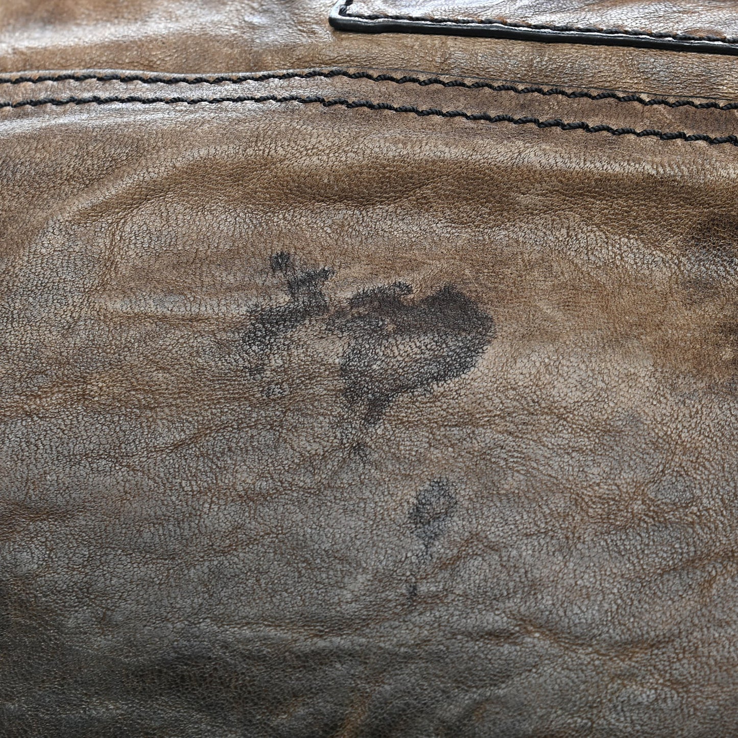 Tumbled Sheepskin Large Pandora Brown