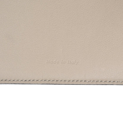 Celine Grained Calfskin Medium Multifunction Strap Wallet Black Chalk 8 of 9