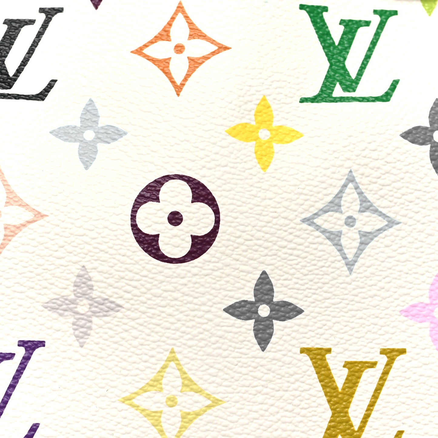 Monogram Multicolor Greta White