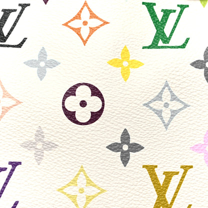 Louis Vuitton Monogram Multicolor Greta White 7 of 9
