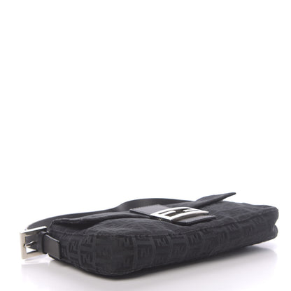 Fendi Zucchino Baguette Black 4 of 10