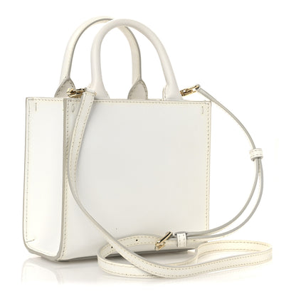 Dolce & Gabbana Calfskin Small DG Daily Shopper Tote White 3 of 10