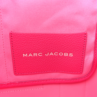 Marc Jacobs Grained Calfskin Large The Tote Bag Hot Pink 6 of 13