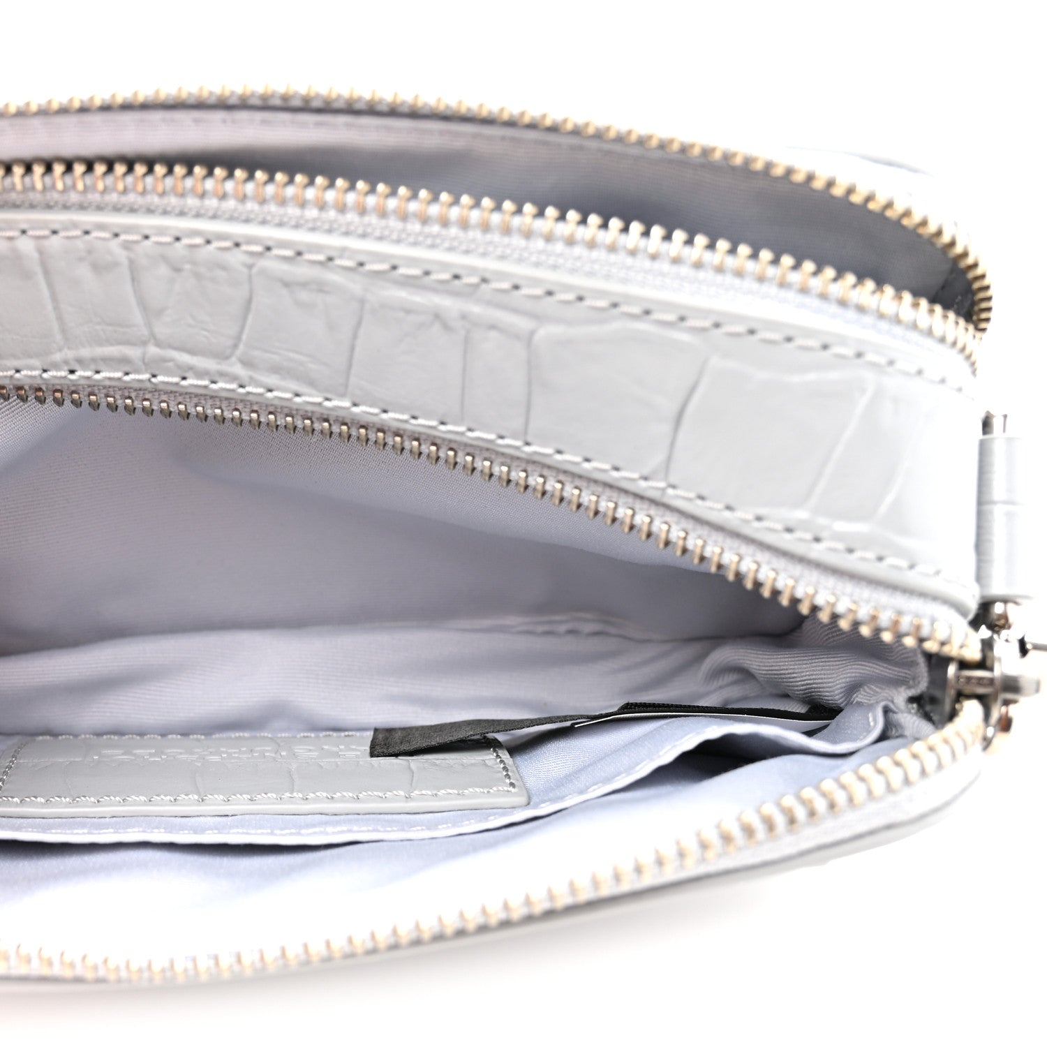 Marc Jacobs Calfskin Croc Embossed Snapshot Camera Bag Quarry 6 of 10