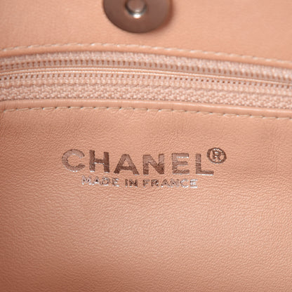 Chanel Lambskin Quilted Pochette Beige Clair 6 of 17