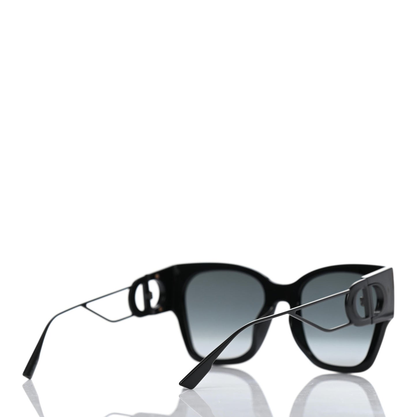 Rectangular 30 Montaigne 1 Sunglasses Black