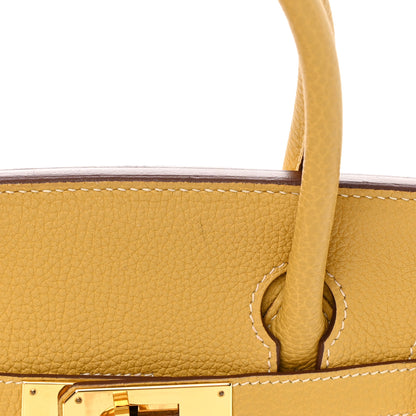 Hermes Togo Birkin 30 Curry 17 of 19