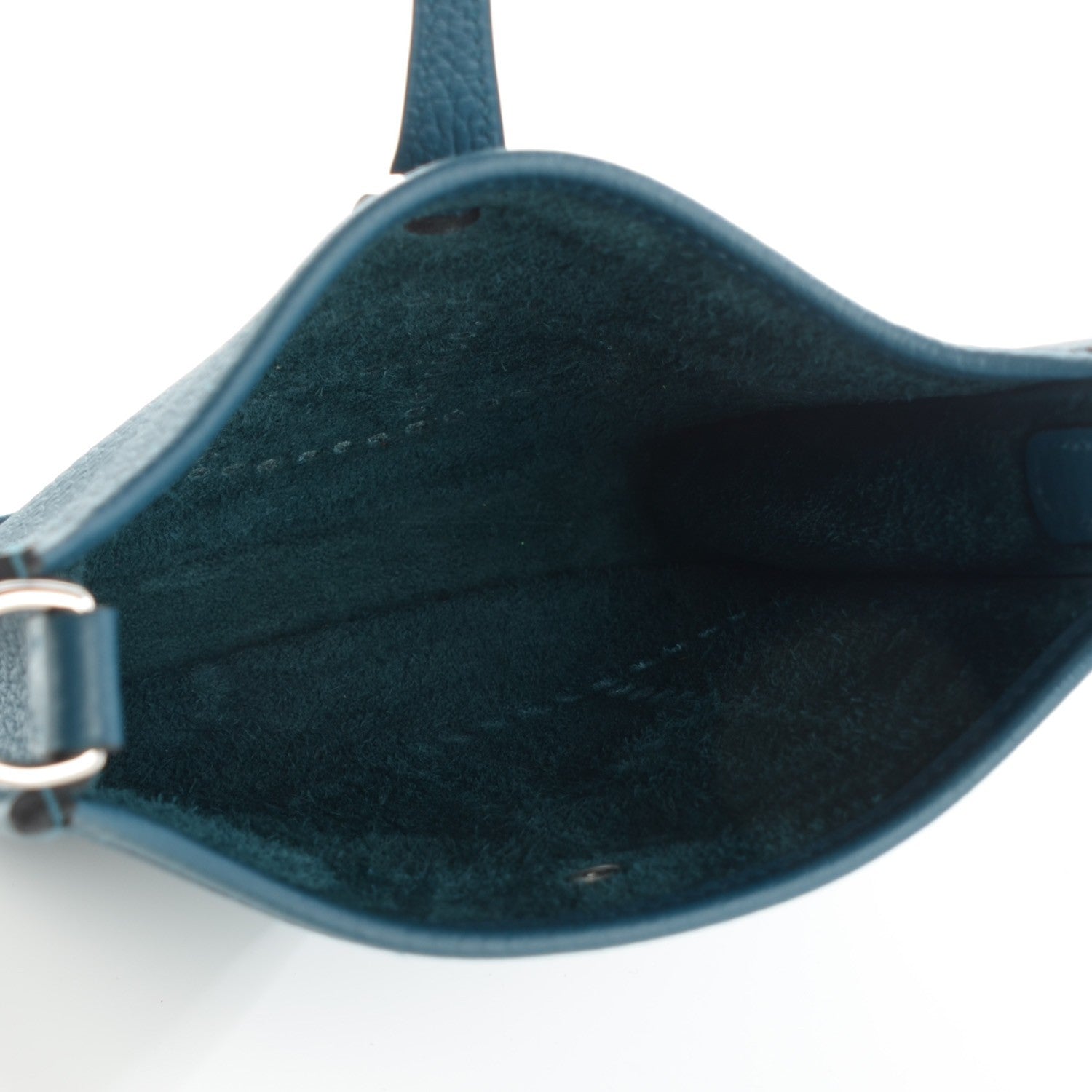 Hermes Taurillon Clemence Evelyne TPM Colvert Turquoise 9 of 9