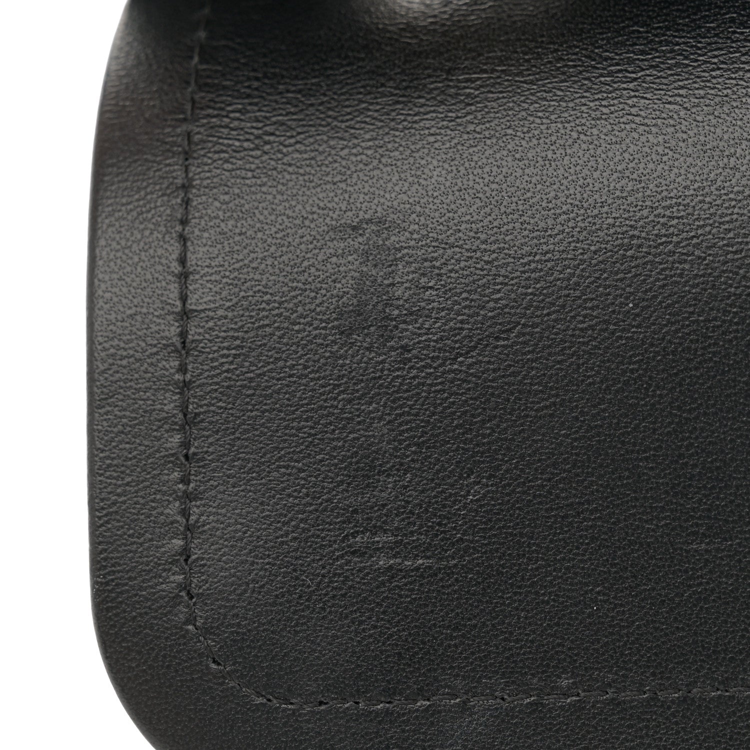 Chanel Lambskin Quilted Medium Double Flap Black 14 of 14