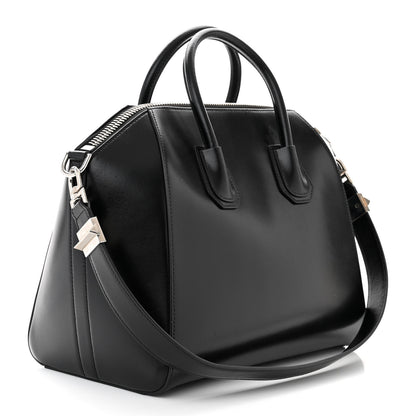 Givenchy Shiny Lord Calfskin Medium Antigona Black 3 of 10