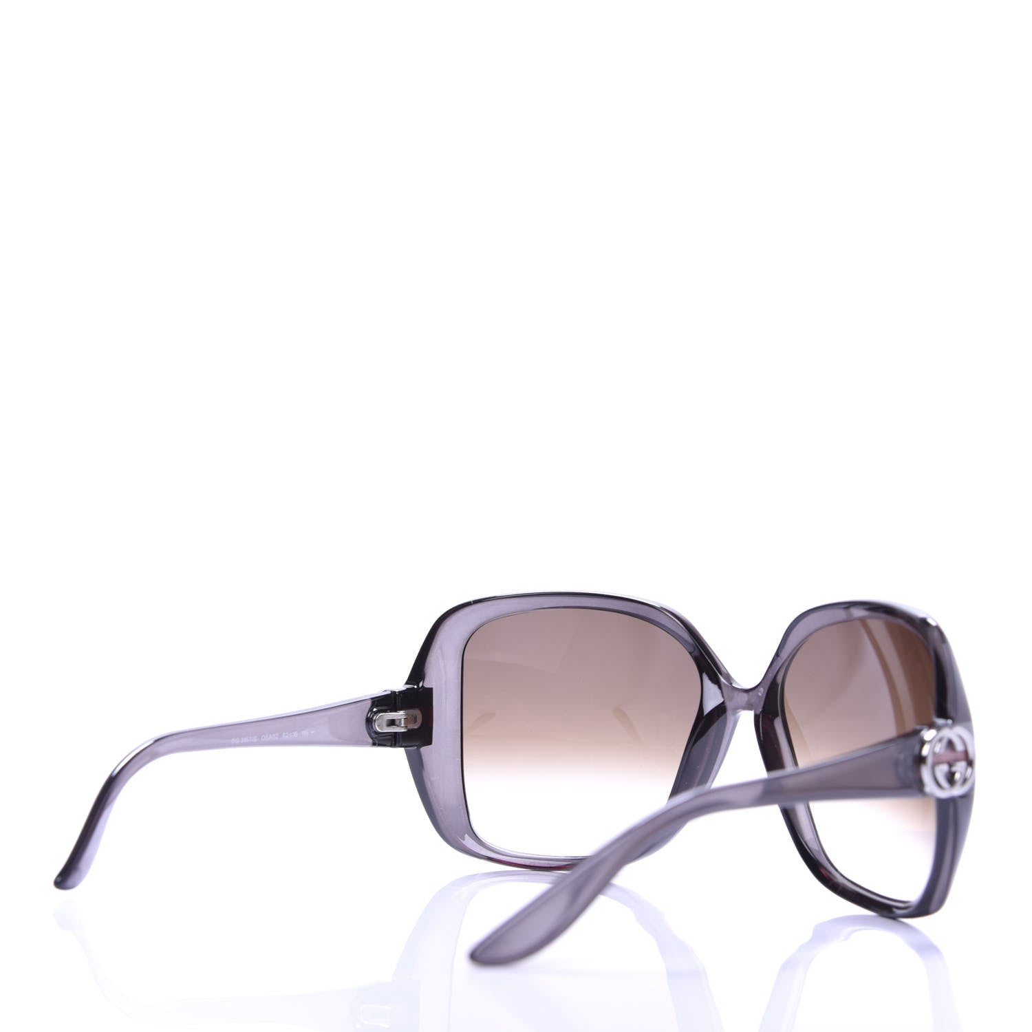 Gucci Acetate Oversized Web Sunglasses GG 3167/S Purple 4 of 7