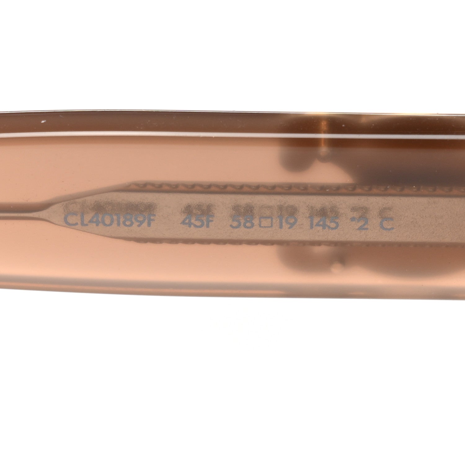 Celine Acetate Triomphe Sunglasses CL40189F Taupe 5 of 6