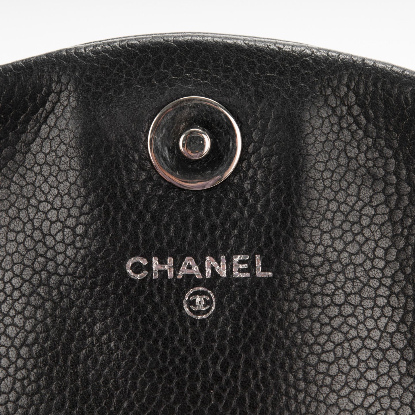 Caviar Half Moon Wallet On Chain WOC Black