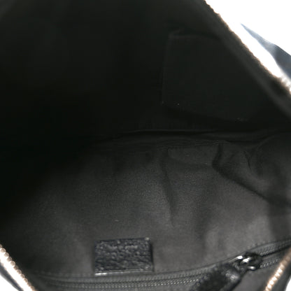 Gucci Monogram Medium Half Moon Hobo Black 5 of 10