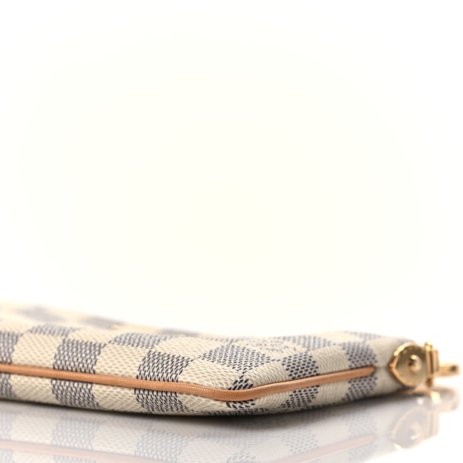 Louis Vuitton Damier Azur Pochette Milla MM 8 of 9