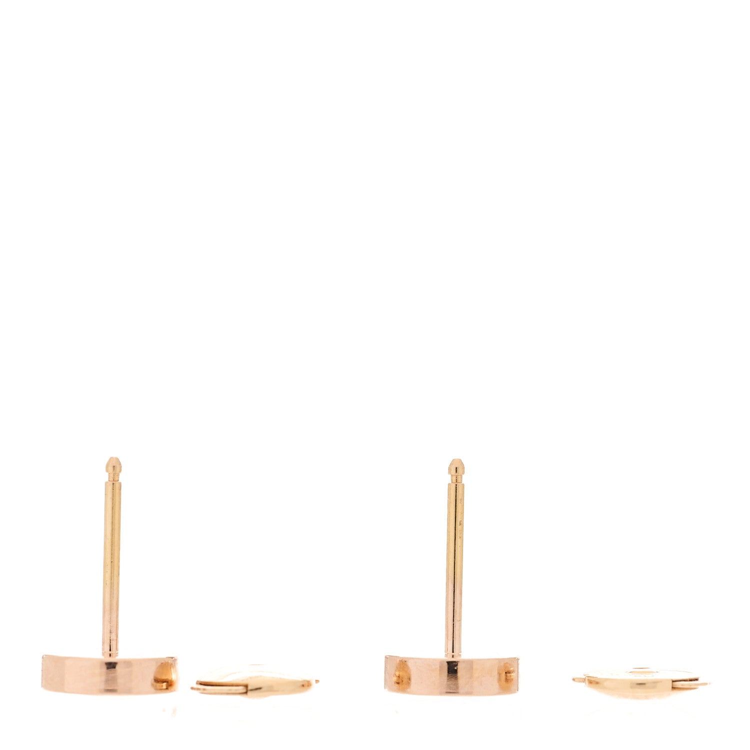 Cartier 18K Pink Gold LOVE Earrings 4 of 6