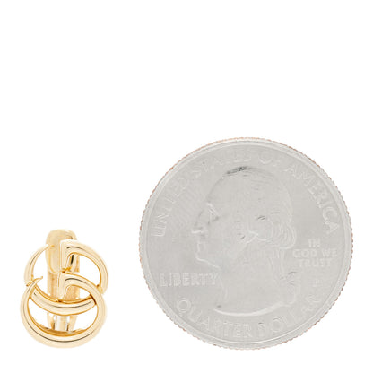 Gucci 18K Yellow Gold Double G Single Ear Cuff Earring 2 of 3