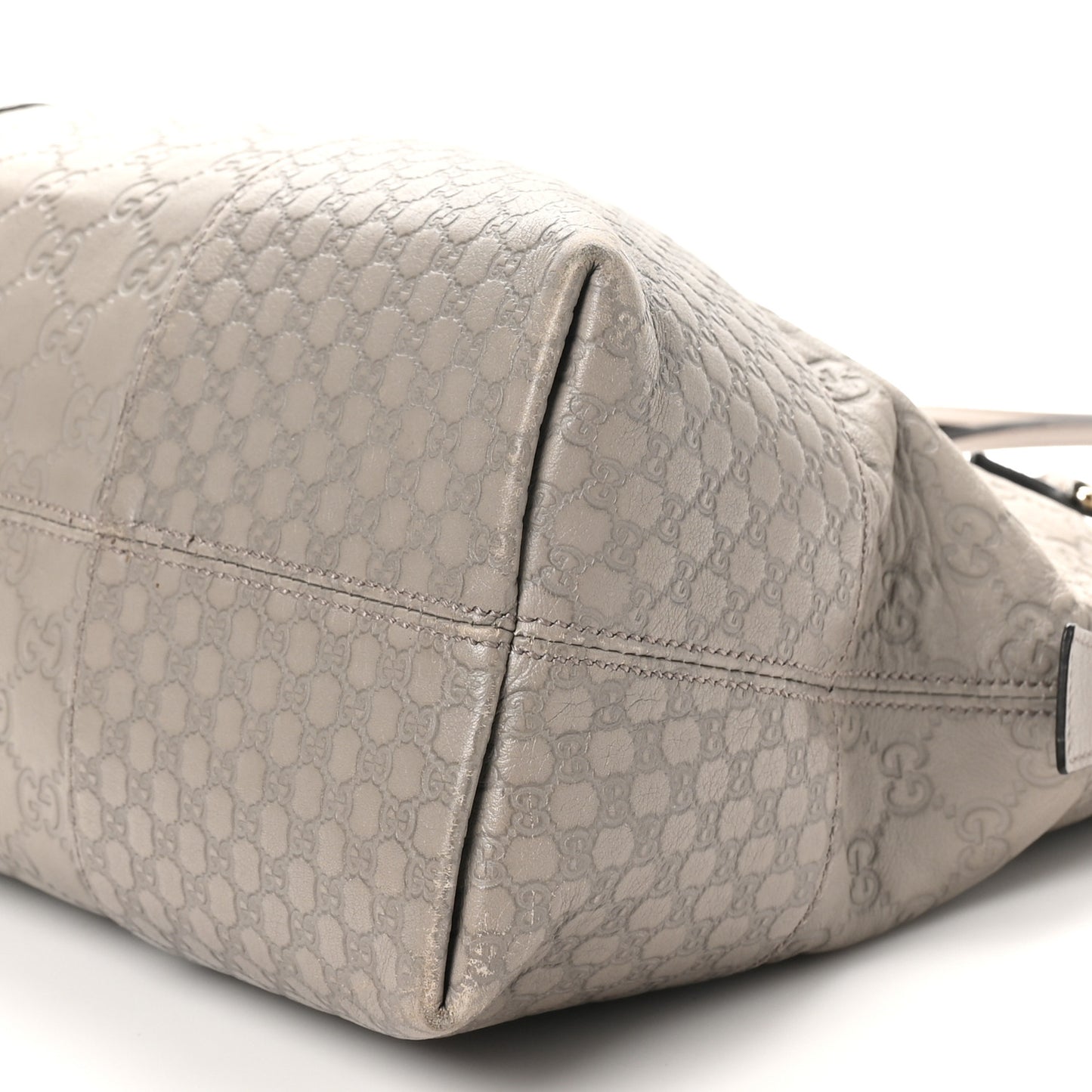 Guccissima Medium Bree Shoulder Bag Storm Grey